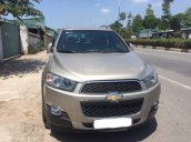 Bán Chevrolet Captiva LTZ năm 2013, màu vàng cát, giá thương lượng