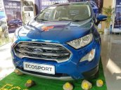 Bán Ford EcoSport 1.0L AT Titanium sản xuất 2018, màu xanh giá tốt