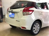 Bán xe Toyota Yaris E 2015, màu trắng, nhập khẩu