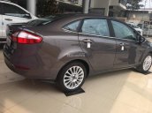 Bán xe Ford Fiesta 1.5 Titanium sedan 4 cửa màu nâu hổ phách, giao xe ngay, hỗ trợ trả góp tới 90%