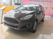 Bán xe Ford Fiesta 1.5 Titanium sedan 4 cửa màu nâu hổ phách, giao xe ngay, hỗ trợ trả góp tới 90%