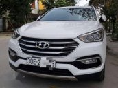 Bán xe Hyundai Santa Fe năm 2016, màu trắng như mới