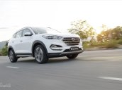 Bán xe Hyundai Tucson Turbo 2018, màu trắng--Hotline 0933740639