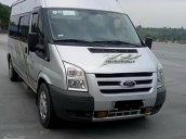 Cần bán Ford Transit 2.4L năm sản xuất 2011, màu bạc