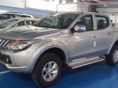 Bán xe Mitsubishi Triton đời 2017, màu bạc, nhập khẩu chính hãng