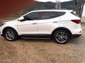 Bán xe Hyundai Santa Fe CRDi 2.2L 4WD SX 2017, màu trắng