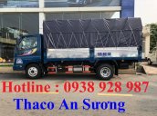 Bán xe Thaco Ollin 2 tấn 4 vào thành phố, đời 2017, động cơ công nghệ Isuzu