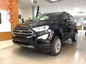 An Đô Ford - Bán xe chính hãng Ford Ecosport 2018, phiên bản Titanium 1.5 màu đen, hỗ trợ trả góp 90%