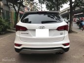 Bán Hyundai Santa Fe full dầu 2.2 CRDi 4WD màu trắng, siêu lướt sản xuất 2018