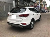 Bán Hyundai Santa Fe full dầu 2.2 CRDi 4WD màu trắng, siêu lướt sản xuất 2018