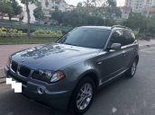 Bán BMW X3 năm sản xuất 2005, màu xám, xe nhập