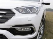 Bán ô tô Hyundai Santa Fe 2.2 sản xuất năm 2018, màu trắng