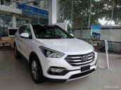 Bán Hyundai Santa Fe 2.2 máy dầu 7 chỗ, mới 100%, đời 2018, hỗ trợ trả góp với mức ưu đãi hấp dẫn