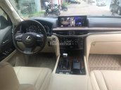 Cần bán Lexus LX570 Mỹ SX 2016 màu đen, nội thất kem, ĐK tên công ty xe rất mới phí sang tên 2%