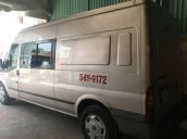 Bán lại xe Ford Transit đời 2009, màu bạc