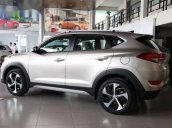 Bán Hyundai Tucson Turbo 1.6AT đời 2018, màu xám 