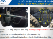 Bán xe Ben 3 chân Auman D240 GTL Vũng Tàu- trả góp lãi suất thấp- xe Ben 15 tấn