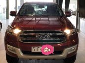 Bán Ford Everest 2.2 Trend sản xuất 2016, màu đỏ 