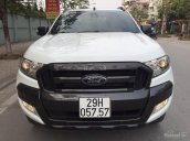 Bán Ford Ranger Wildtrack 3.2 AT đời 2017, màu trắng, nhập khẩu xe đẹp như vừa ở hãng ra