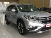 Bán Honda CR V 2.4AT đời 2015, màu bạc, 845 triệu