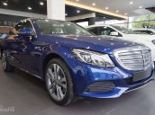 Bán xe Mercedes C250 Exclusive màu xanh, giá tốt, giao xe ngay