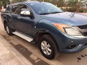 Bán Mazda BT 50 đời 2014, màu xanh lam, xe nhập số sàn