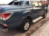 Bán Mazda BT 50 đời 2014, màu xanh lam, xe nhập số sàn