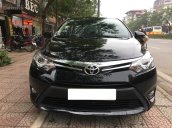 Cần bán xe Toyota Vios 2017 màu đen, bản G full