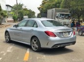 Bán Mercedes C300 AMG màu bạc đời 2017, thanh toán 600 triệu nhận xe với gói vay ưu đãi