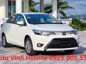 Toyota Vinh giao ngay Vios E số sàn, hỗ trợ trả góp tối đa. LH để có giá tốt nhất: 0915.805.557