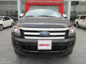 Bán ô tô Ford Ranger SLX 2.2AT đời 2014, màu đen, nhập khẩu