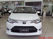 Cần bán xe Toyota Vios đời 2018, màu trắng, hỗ trợ 85% giá trị xe