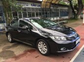 Cần bán lại xe Honda Civic sản xuất 2012 màu đen, giá chỉ 550 triệu