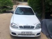 Bán Daewoo Lanos SX đời 2001, màu trắng, giá chỉ 128 triệu