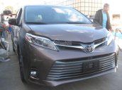 Bán xe Toyota Sienna Limited sản xuất 2018, màu nâu, xe nhập Mỹ