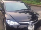 Cần bán Honda Civic đời 2007, màu đen, giá tốt