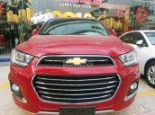 Bán xe Chevrolet Captiva đời 2018, màu đỏ. KM 40tr tháng 5/2018