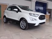 Bán xe Ford Ecopsort màu trắng phiên bản 2018, giao ngay giá tốt