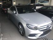 Bán Mercedes E300 AMG 2018 mới 100%, màu bạc, giao ngay, lãi suất tốt, ngân hàng hỗ trợ 80%