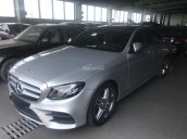 Bán Mercedes E300 AMG 2018 mới 100%, màu bạc, giao ngay, lãi suất tốt, ngân hàng hỗ trợ 80%