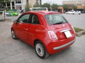 Bán Fiat 500 màu đỏ, số tự động, máy xăng sản xuất 2009 đăng ký 2011