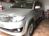 Bán Toyota Fortuner đời 2012, màu bạc  