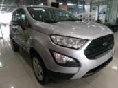 Bán Ford EcoSport 1.5 AT 2018, màu bạc. Giảm tiền mặt +tặng PK Ford cao cấp