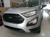 Bán Ford EcoSport 1.5 AT 2018, màu bạc. Giảm tiền mặt +tặng PK Ford cao cấp