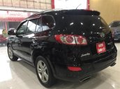 Bán gấp Hyundai Santa Fe đời 2009, màu đen, xe nhập