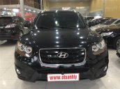 Bán gấp Hyundai Santa Fe đời 2009, màu đen, xe nhập