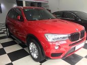 Bán BMW X3 Xdrive LCI đời 2016, màu đỏ, xe nhập chính chủ