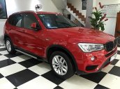 Cần bán xe BMW X3 năm 2016, màu đỏ, nhập khẩu nguyên chiếc chính chủ