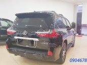 Bán Lexus LX570 2018 màu đen nội thất nâu đỏ, xe nhập khẩu nguyên chiếc, mới 100%, bản xuất Mỹ