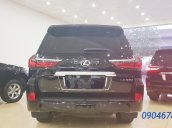 Bán Lexus LX570 2018 màu đen nội thất nâu đỏ, xe nhập khẩu nguyên chiếc, mới 100%, bản xuất Mỹ